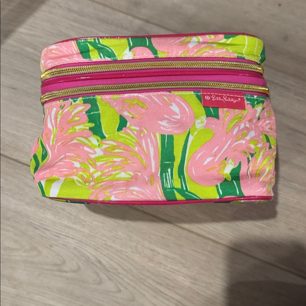 Lilly Pulitzer for target Tropical Pink and Lime Bag